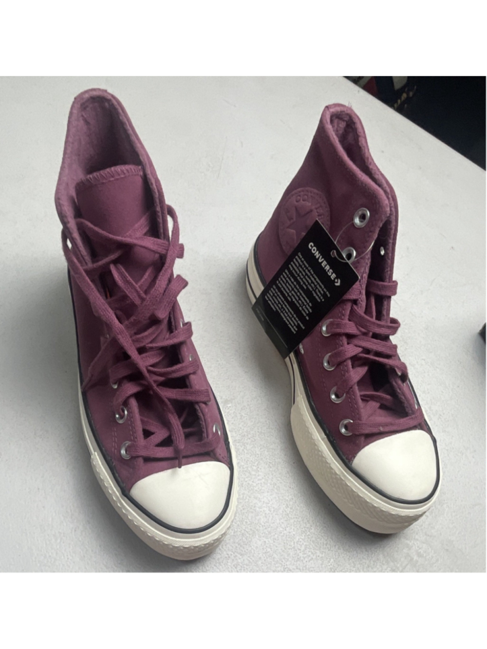Converse Chuck Taylor All Star Lift Hi Platform High Top Shadowberry 572229C